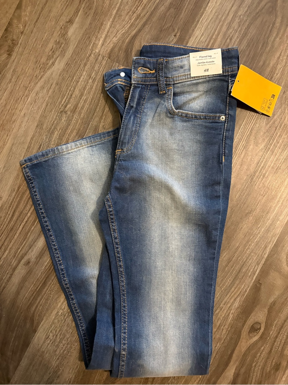 H&M Kids Blue Washed Slim Jeans